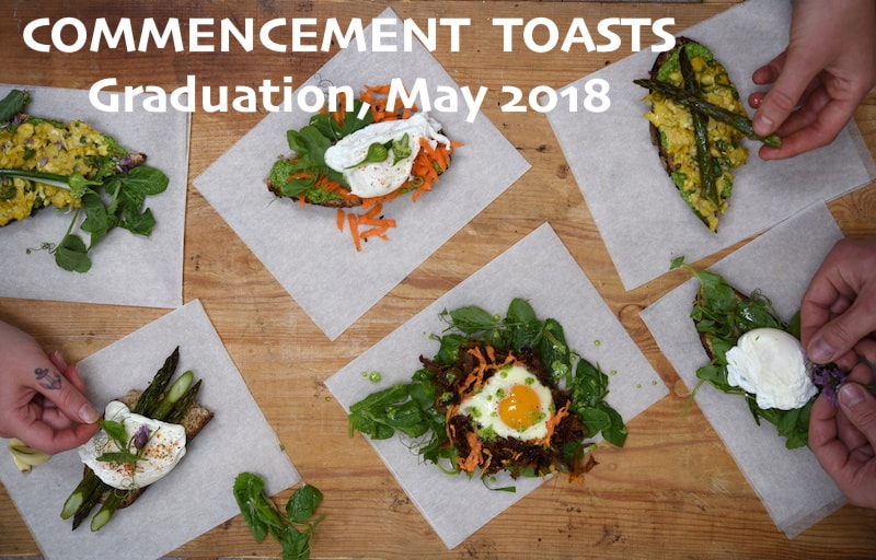 Commencement Toasts 2018!