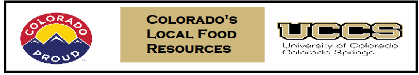 Colorado's Local Food Resource