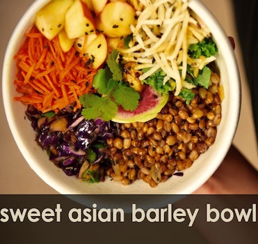 Sweet Asian Barley Bowl