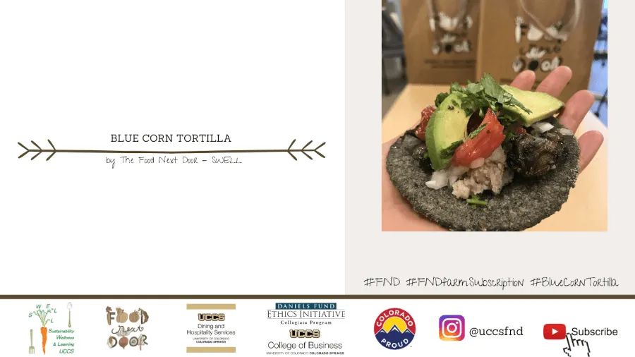 Blue Corn Tortilla YouTube video Thumbnail