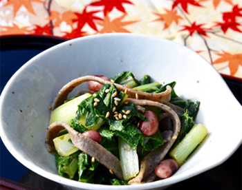 Asian Bok Choy Soba Salad